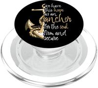 Hébreu 6:19 Verse biblique We Have This Hope as an Anchor PopSockets PopGrip pour MagSafe