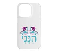 Hébreu Hineni Me Voici Isaïe 6:8 Envoyez-Moi Coque pour iPhone 14 Pro