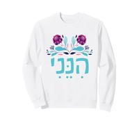 Hébreu Hineni Me Voici Isaïe 6:8 Envoyez-Moi Sweatshirt