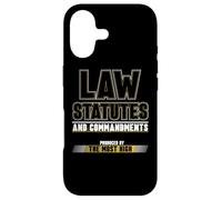 Hébreu Israélite Vêtements pour Femmes Loi Statutes Commandement Coque pour iPhone 17
