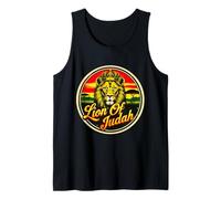 Hébreu Israélite YHWH Lion de Juda Yahweh Art Rastafari Débardeur