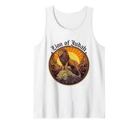 Hébreu Israélite YHWH Lion de Juda Yahweh Art Rastafari Débardeur