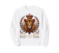 Hébreu Israélite YHWH Lion de Juda Yahweh Art Rastafari Sweatshirt
