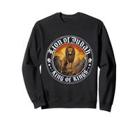 Hébreu Israélite YHWH Lion de Juda Yahweh Art Rastafari Sweatshirt