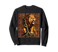 Hébreu Israélite YHWH Lion de Juda Yahweh Art rastafari Sweatshirt