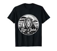 Hébreu Israélite YHWH Lion de Juda Yahweh Art rastafari T-Shirt
