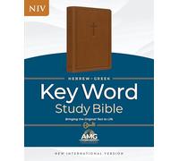 Hebrew-Greek Key Word Study Bible, Brown, Indexed