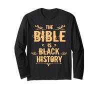 Hebrew Israelite The Bible Black History T-Shirt pour Homme et Femme Manche Longue