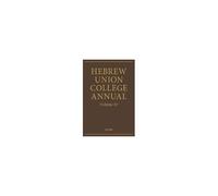 Hebrew Union College Annual