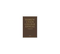 Hebrew Union College Annual