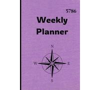 Hebrew Weekly Planner 5786 (2025 - 2026) New York, New York: All the dates you don’t want to miss. Holidays, Fasts, Schedules, and Festivals - All in one place