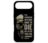 Hebrews 9:27 Gospel Evangelism Bible Verse - The Judgment Coque pour iPhone Air