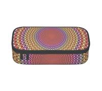 HEBSDFG Grande trousse à crayons avec motif Van in the Beach avec une planche de surf - Grand compartiment mignon - Organiseur de bureau - Trousse de maquillage pour l'école, le bureau, le maquillage