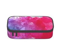 HEBSDFG Grande trousse à crayons avec motif Van in the Beach avec une planche de surf - Grand compartiment mignon - Organiseur de bureau - Trousse de maquillage pour l'école, le bureau, le maquillage