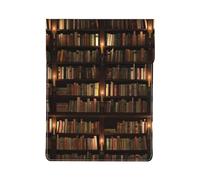 HEBSDFG Housse pour ordinateur portable de 13 pouces avec imprimé flamants roses - Housse fine en cuir résistant aux chocs pour le bureau, l'école, les voyages, Bibliothèque, Taille unique