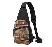 HEBSDFG Law of the Compass Sac à dos à bandoulière unisexe avec imprimé navigation pour voyage, sports de plein air, randonnée, cyclisme, école, Bibliothèque Bibliothèque Dessin animé, Taille unique