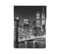 HEBSDFG Petoskey Housse pour ordinateur portable de 13 pouces avec motif de pierre, fine et résistante aux chocs pour le bureau, l'école, les voyages, new york, Taille unique