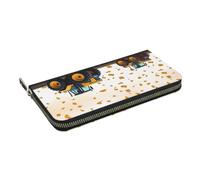 HEBSDFG Portefeuille long en cuir synthétique imprimé camouflage arbre blanc pour homme et femme avec porte-cartes et fermeture éclair, Tracteur agriculture, Taille unique, Décontracté