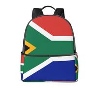 HEBSDFG Sac à dos de sport avec imprimé balle de baseball pour ordinateur portable, sac à dos élégant et léger pour enfants, étudiants, garçons et filles, Drapeau Afrique du Sud., One Size, Sac à dos