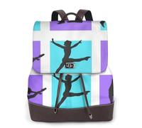 HEBSDFG Sac à dos en cuir synthétique imprimé requins marteaux pour femme, sac à dos pour ordinateur portable, école, voyage, travail, Jeu de gymnastique., One Size, Sac à dos tyrolien