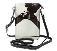 HEBSDFG Sac à main pour téléphone portable imprimé de nombreux chiens pour homme et femme en cuir PU avec bandoulière réglable, Caricature Karaté, Taille unique