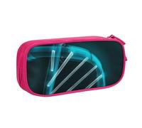 HEBSDFG Science Gene Trousse à crayons mignonne pour garçons et filles - Noir - Grande capacité - Organiseur de maquillage pour étudiants, école, université, bureau, rose, One Size, Cartable