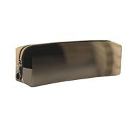 HEBSDFG Trousse à crayons en cuir avec imprimé écureuil qui vient de poser - Pochette à maquillage - Fermeture éclair dorée - Pour l'école, le bureau, les voyages, doré, One Size, Cartable