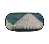 HEBSDFG Trousse à crayons Sunrise Horizon avec emplacements pour stylos pour l'école, les voyages, le bureau, Tahiti Beach, One Size, Cartable