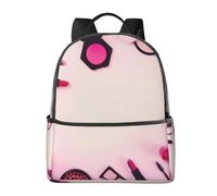 HEBSDFG Under The Sea Prints Sac à dos d'école, sac à dos pour ordinateur portable, sac à dos élégant, décontracté, sac à dos de voyage, Cosmétiques Sweet Pink, One Size, Sac à dos daypack