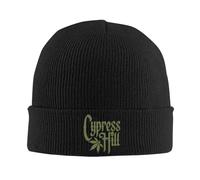 HEBUOUI Bonnet tricoté pour la Chaleur en Hiver Cypress Hill Le Mot Tricot Chapeau Bonnets Chapeaux d’Hiver Chaud Unisexe Street Cap pour Hommes Femmes Cadeaux Cadeau