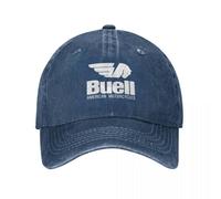 HEBUOUI Casquette de Baseball Unisexe personnalisée Y2K Buell Motorcycle Company Casquette de Baseball Beach Outing Golf Luxury Mens Hat Women’s Outdoor Gift