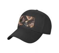 HEBUOUI Nouveau Alita Battle Angel Casquette de Baseball pour Hommes Chapeaux en Coton Chapeau Réglable Mode Casual Cap Camion Chauffeur Chapeau Meilleur ami Cadeaux Halloween