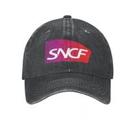 HEBUOUI Sncf 2024 Mode Casquette De Baseball Chapeaux en Coton Chapeaux Chapeau Ajustable Universel Casquette Décontractée Chapeau De Chauffeur de Camion Meilleur Ami Cadeaux Halloween