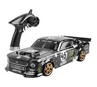 HEBXMF 4WD RC Vehicle 60km/h Fast Drift RC Car, 1/18 Full-Scale Electric Remote Control Cars, 2.4G Electric Short Course Rally Truck RTR Drift Racing Car, Cadeaux Jouets pour Enfants