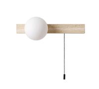 HEBXMF Abat-jour rond à culot G9, applique murale moderne et épurée en verre travertin jaune, applique murale créative à une tête, luminaire décoratif pour entrée ou chevet