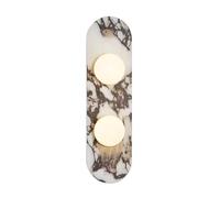 HEBXMF Abat-jour rond à vis G4, applique murale simple style industriel nordique, luminaire mural créatif en verre marbré, luminaire décoratif pour entrée, porche ou salon