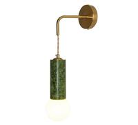 HEBXMF Applique murale design encastrée, abat-jour en verre avec source lumineuse G9, style nordique, applique murale en jade, luminaires muraux pour chambre, salon ou hôtel