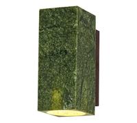 HEBXMF Applique murale rectangulaire minimaliste, style industriel nordique, ampoule E26, lampe murale Jade, luminaires muraux pour chambre, couloir et salon