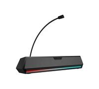 HECATE G1500 BAR - Barre de son - pour PC - Canal 7.1 - sans fil - Bluetooth - USB - 5 Watt (Totale) - noir