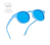 HECCEI Lunettes de Soleil pour Bébé de 0 à 24 Mois, Pebble ColourShift - Protection UV Polarisé pour Tout-Petits Nouveau-Nés Garçons Filles
