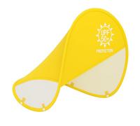 HECCEI Parasol Pare Amovible pour Bouee Protection UPF 50+ (Jaune)
