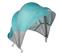 HECCEI Parasol Pare Amovible pour Bouee Protection UPF 50+ (Vert Shell)