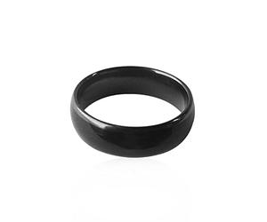 hecere Bague en céramique étanche, NFC Forum Type 2 215 496 octets Puce pour téléphone Portable, Technologie de détection omnidirectionnelle, Peut être porté (D Inner 22mm)