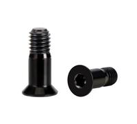HECHENBAO Boulons de Fixation de poulie de dérailleur arrière de vélo de Route VTT M5 x 14,2 mm, vis de Roue(Black)