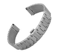 HECHENBAO Bracelet de montre compatible avec AT8020 JY8078, bracelet en acier inoxydable, idéal for un usage quotidien(23mm)