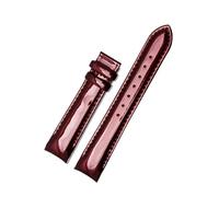 HECHENBAO Bracelet de montre compatible avec les modèles T035210 et T035207, bracelet de montre en cuir for femme, accessoire de 18 mm, adapté à un usage quotidien(Burgundy-no buckle,18MM_MACHINERY)