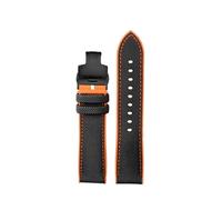 HECHENBAO Bracelet de montre inférieur en caoutchouc nylon compatible avec PRG-600YB PRG-650 PRW-6600 silicone toile sport 24 mm adapté à un usage quotidien(Light Pink White)