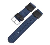 HECHENBAO Bracelet de montre universel en nylon étanche for homme, accessoire de sport en plein air, en toile, 20/22 mm, idéal for un usage quotidien(Blue,20mm)