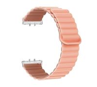 HECHENBAO Compatible avec le bracelet magnétique en silicone Fit3, idéal for un usage quotidien(Roseash)
