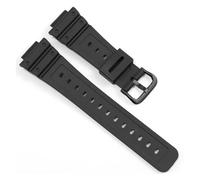 HECHENBAO Compatible avec les montres carrées de petite taille DW5600 GW-5000 5035 GW-M5610, bracelet de montre convexe en silicone, adapté à un usage quotidien(Black - Black)